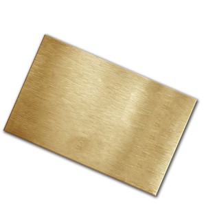 C2600 polished brass sheet