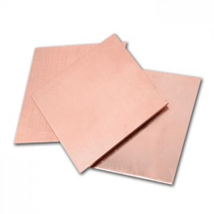 High Conductivity Thick Copper Sheet Plate Price